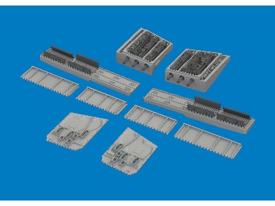 Curtiss P-40 K - Gun Bays (For Eduard Kits / 3d-printed) - zdjęcie 1