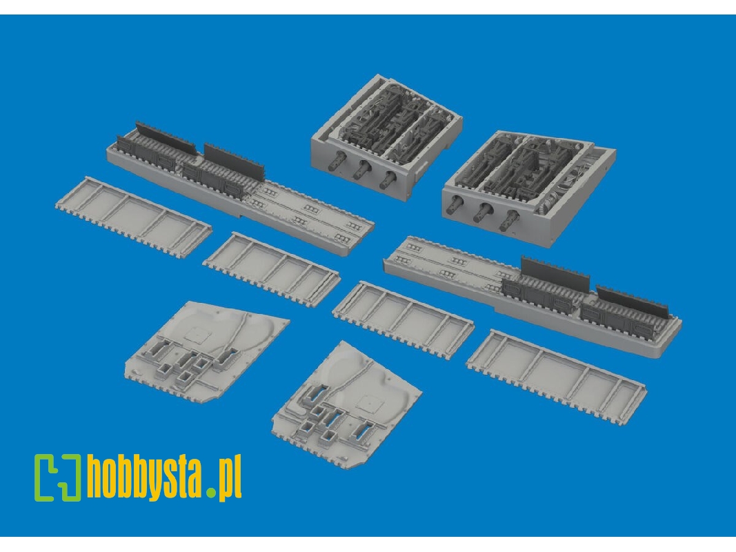 Curtiss P-40 K - Gun Bays (For Eduard Kits / 3d-printed) - zdjęcie 1