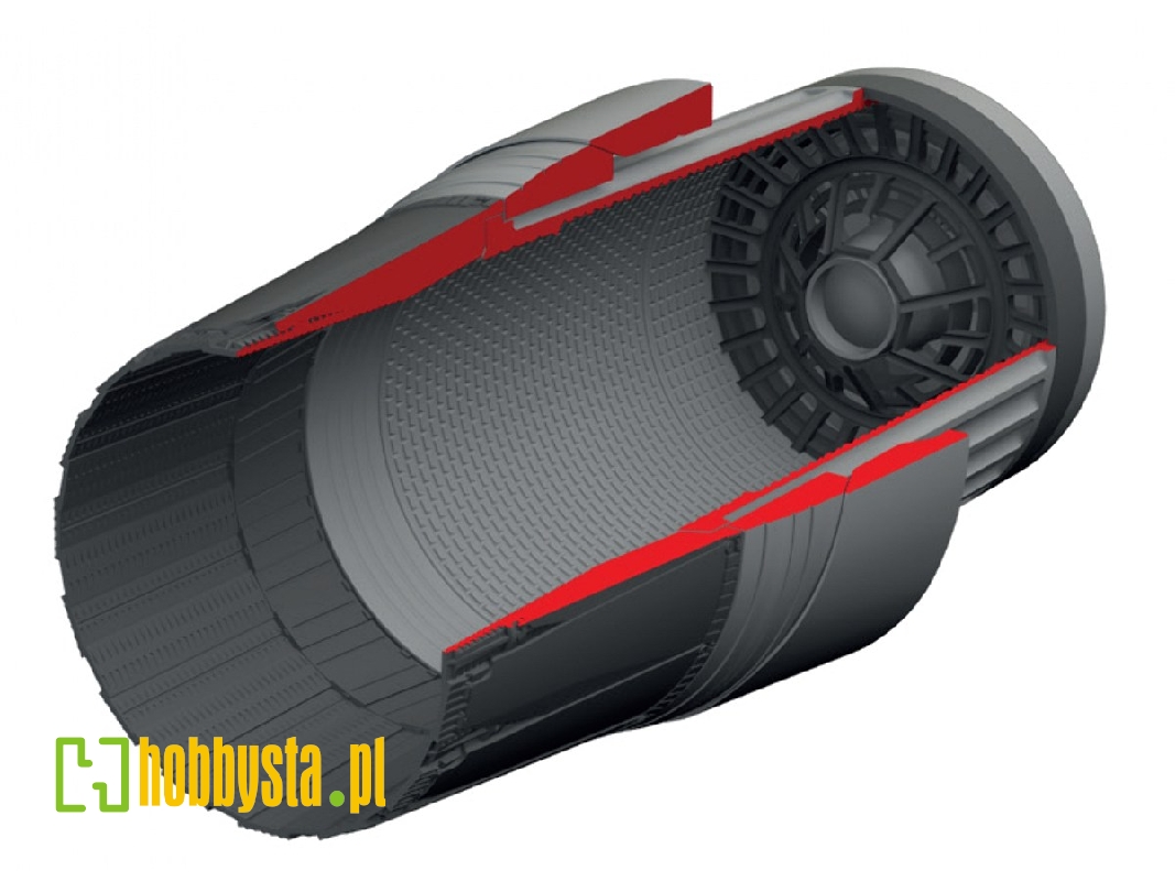 Lockheed Martin F-16 I Sufa - Exhaust Nozzle (For Gwh Kits / 3d-printed) - zdjęcie 1