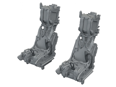 Grumman F-14 D Tomcat - Ejection Seats (2 Pcs / For Tamiya Kits / 3d-printed) - zdjęcie 1