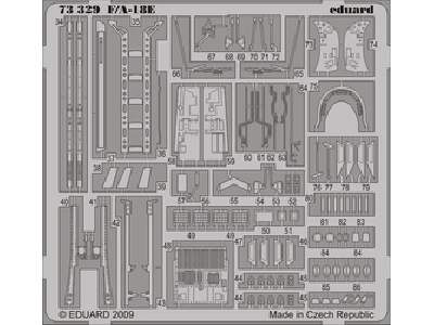  F/ A-18E S. A. 1/72 - Revell - blaszki - zdjęcie 1