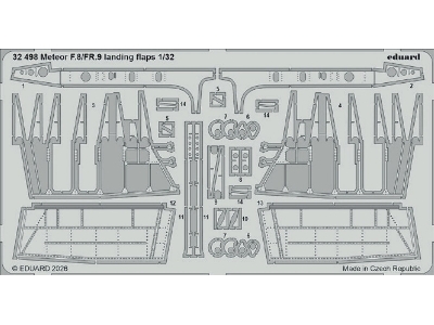 Gloster Meteor F.8 - Big Ed Set (For Revell Kits) - zdjęcie 1