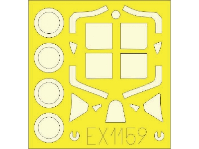 Supermaine Spitfire Mk.Ixe - Big Ed Set (For Airfix Kits) - zdjęcie 5