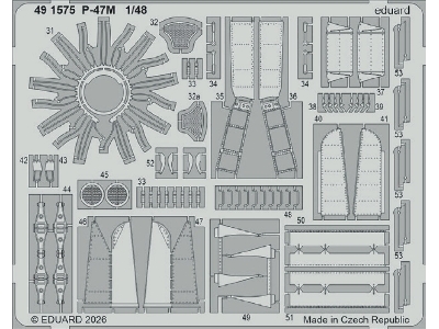 Republic P-47 M Thunderbolt - Big Ed Set (For Miniart Kits) - zdjęcie 1