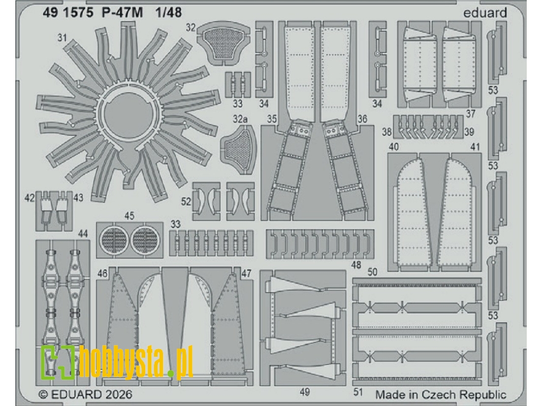 Republic P-47 M Thunderbolt - Big Ed Set (For Miniart Kits) - zdjęcie 1