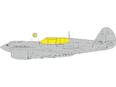 Curtiss P-40 K - Tface Mask Set (For Eduard Kits) - zdjęcie 1