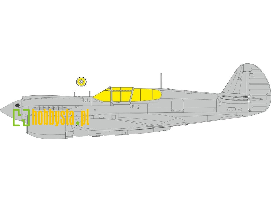 Curtiss P-40 K - Tface Mask Set (For Eduard Kits) - zdjęcie 1