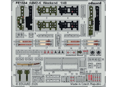 Mitsubishi A6m2-k (Weekend Edition) - Zoom Set (For Eduard Kits) - zdjęcie 1