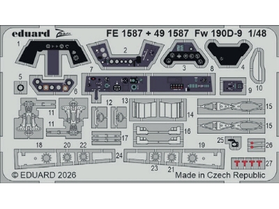 Focke Wulf Fw-190 D-9 - Zoom Set (For Miniart Kits) - zdjęcie 1