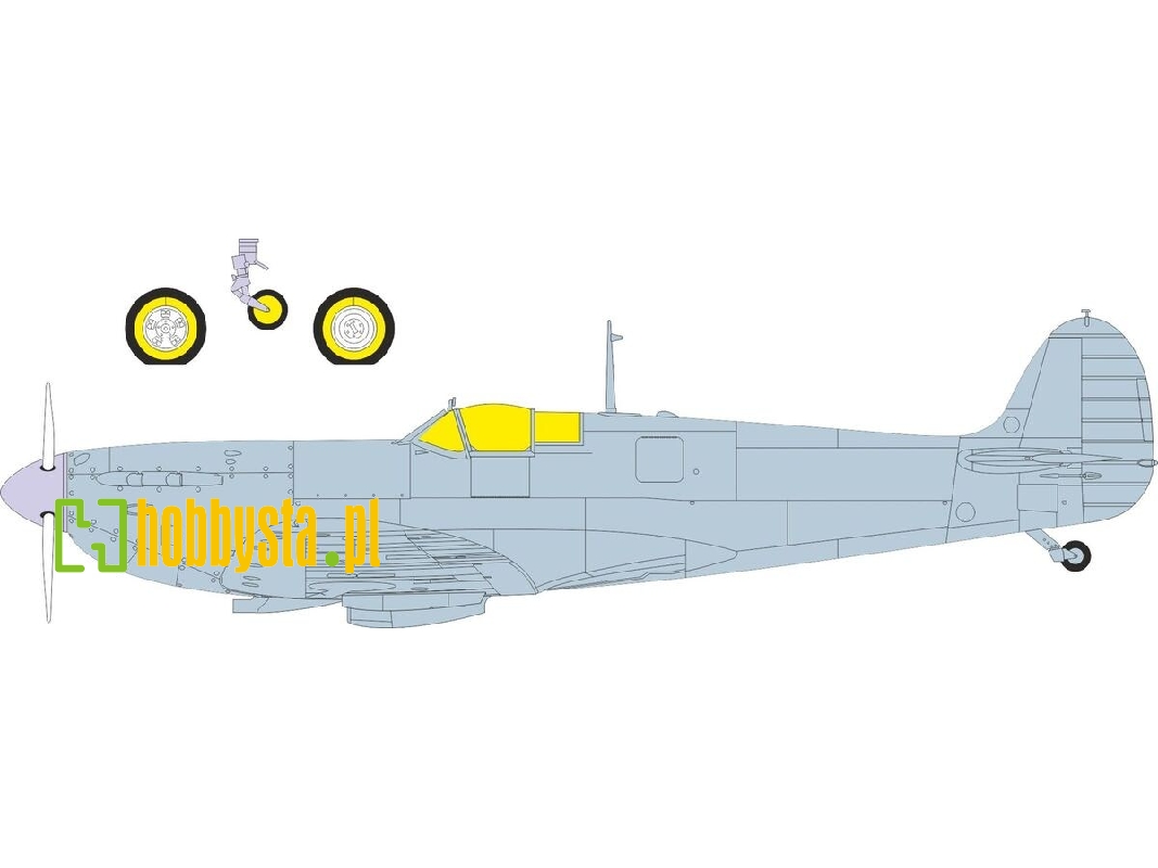 Supermarine Spitfire Mk.Vb - Mask Set (For Kotare Kits) - zdjęcie 1