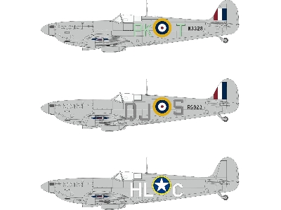 Supermarine Spitfire Mk.Vb Early - Code Letters (For Kotare 32006 Kit) - zdjęcie 1