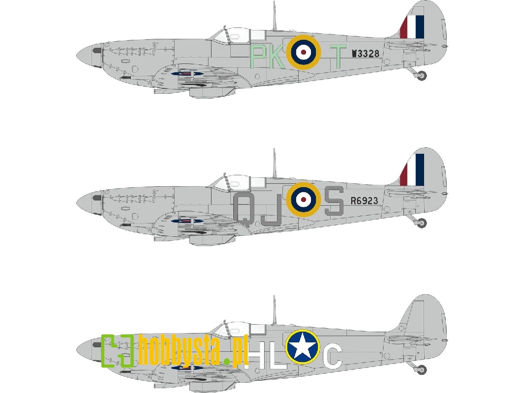 Supermarine Spitfire Mk.Vb Early - Code Letters (For Kotare 32006 Kit) - zdjęcie 1