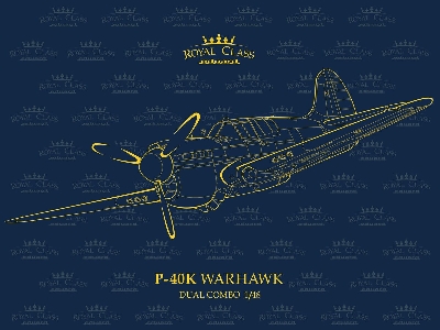 Curtiss P-40 K Warhawk - Dual Combo / The Royal Class - zdjęcie 1