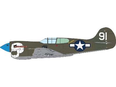 Curtiss P-40 K Warhawk - Dual Combo / The Royal Class - zdjęcie 11