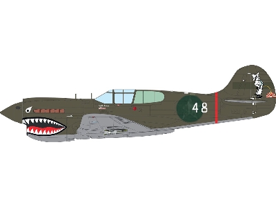 Curtiss P-40 K Warhawk - Dual Combo / The Royal Class - zdjęcie 13