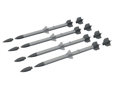 Mcdonnell Douglas F/A-18 C Hornet - Armament Set (For Eduard / Kinetic Kits) - zdjęcie 5
