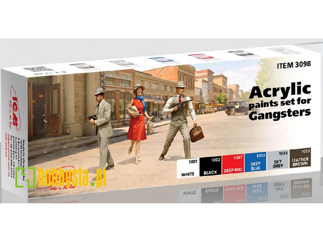 Acrylic Paint Set For Gangsters - zdjęcie 1