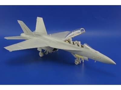  F/ A-18F exterior 1/48 - Hasegawa - blaszki - zdjęcie 9