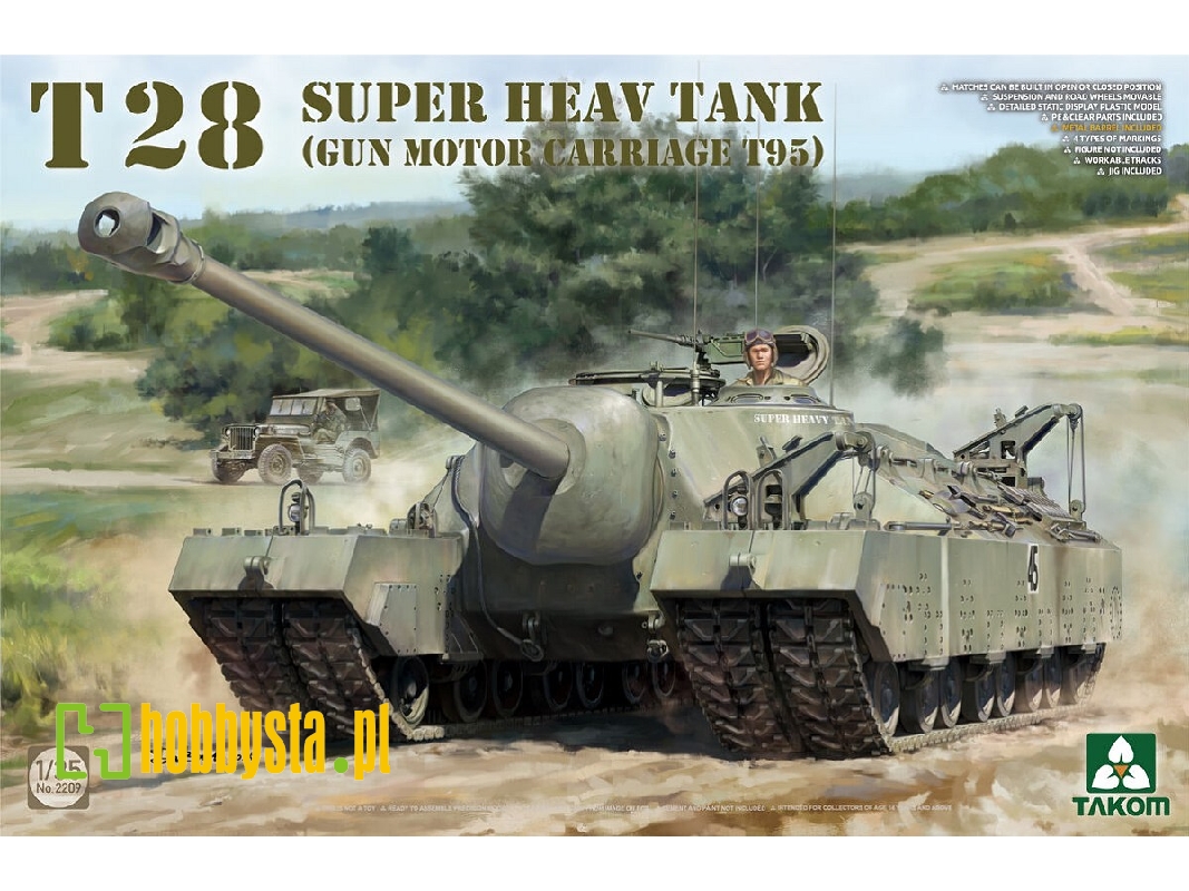 T28 Super Heavy Tank (Gun Motor Carriage T95) - zdjęcie 1