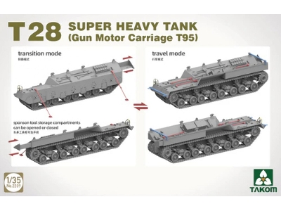 T28 Super Heavy Tank (Gun Motor Carriage T95) - zdjęcie 5
