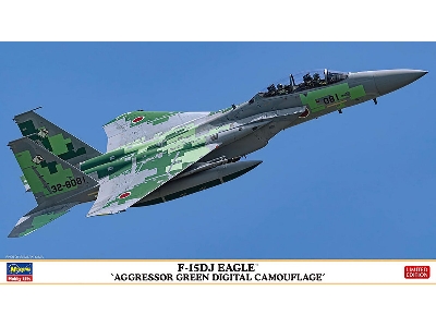 Mcdonnell Douglas F-15dj Eagle - Aggressor Green Digital Camouflage - zdjęcie 1