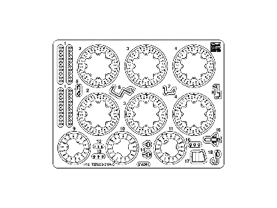 Yamaha Tzr250 (3ma) (1990) - Etching Parts Set (For Hasegawa Kits) - zdjęcie 2