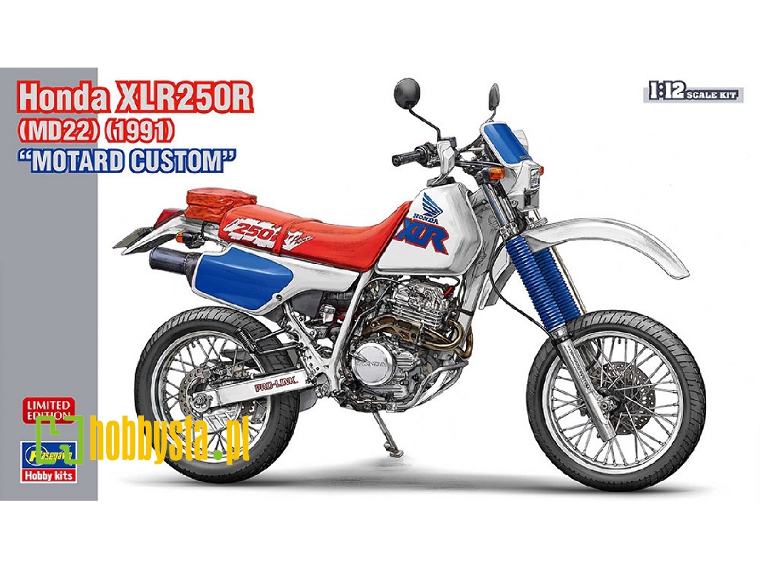 Honda Xlr250r (Md22) (1991) - Motard Custom - zdjęcie 1