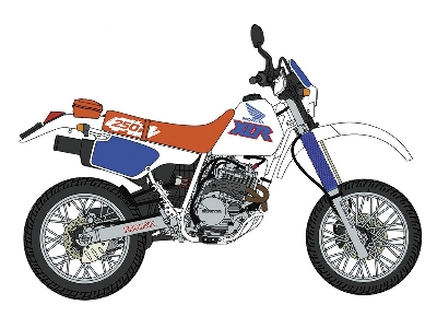 Honda Xlr250r (Md22) (1991) - Motard Custom - zdjęcie 2