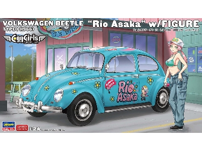 Volkswagen Beetle Type 1 (1966) - Rio Asaka With Figure - zdjęcie 1
