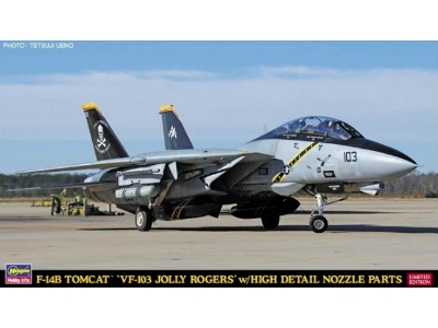 52199 F-14b Tomcat 'vf-103 Jolly Rogers' W/ High Detail Nozzle Parts - zdjęcie 1