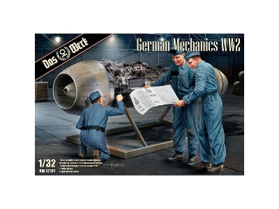 German Wwii Mechanics (3 Figures) - zdjęcie 1