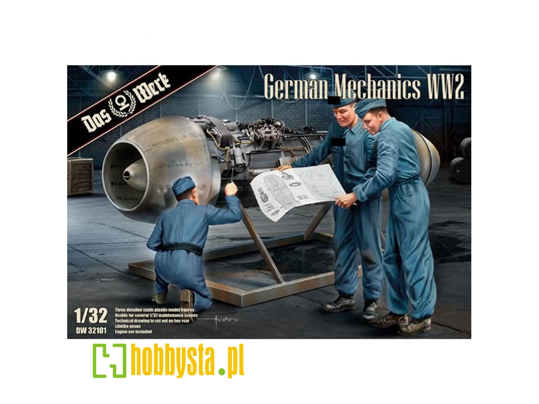 German Wwii Mechanics (3 Figures) - zdjęcie 1