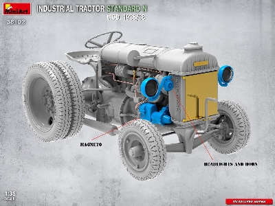 Industrial Tractor Standard N Mod. 1936/38 - zdjęcie 13
