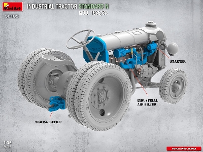 Industrial Tractor Standard N Mod. 1936/38 - zdjęcie 14