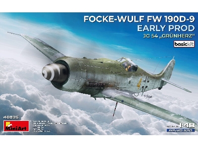 Focke-wulf Fw-190 D-9 Early Production - Jg.54 Grunherz (Basic Kit) - zdjęcie 1
