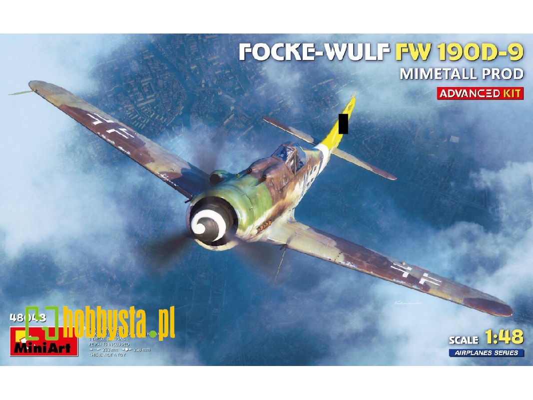 Focke Wulf Fw- 190 D-9 - Mimetall Produciotn (Advanced Kit) - zdjęcie 1