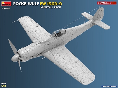 Focke Wulf Fw- 190 D-9 - Mimetall Produciotn (Advanced Kit) - zdjęcie 3