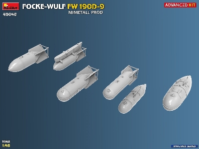 Focke Wulf Fw- 190 D-9 - Mimetall Produciotn (Advanced Kit) - zdjęcie 4