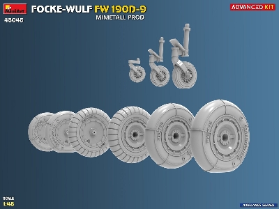 Focke Wulf Fw- 190 D-9 - Mimetall Produciotn (Advanced Kit) - zdjęcie 5