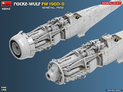 Focke Wulf Fw- 190 D-9 - Mimetall Produciotn (Advanced Kit) - zdjęcie 6