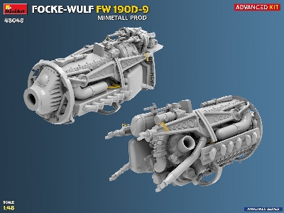 Focke Wulf Fw- 190 D-9 - Mimetall Produciotn (Advanced Kit) - zdjęcie 7