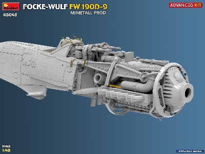 Focke Wulf Fw- 190 D-9 - Mimetall Produciotn (Advanced Kit) - zdjęcie 9