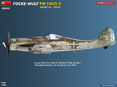 Focke Wulf Fw- 190 D-9 - Mimetall Produciotn (Advanced Kit) - zdjęcie 13