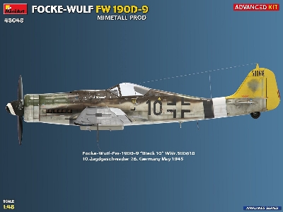 Focke Wulf Fw- 190 D-9 - Mimetall Produciotn (Advanced Kit) - zdjęcie 24