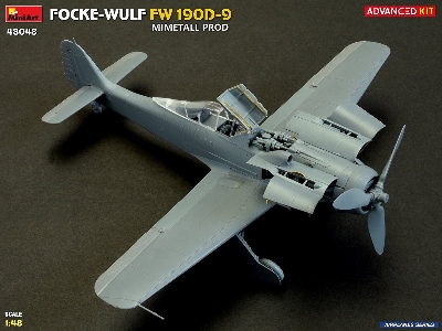 Focke Wulf Fw- 190 D-9 - Mimetall Produciotn (Advanced Kit) - zdjęcie 38