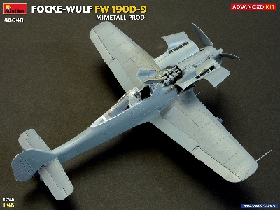 Focke Wulf Fw- 190 D-9 - Mimetall Produciotn (Advanced Kit) - zdjęcie 40