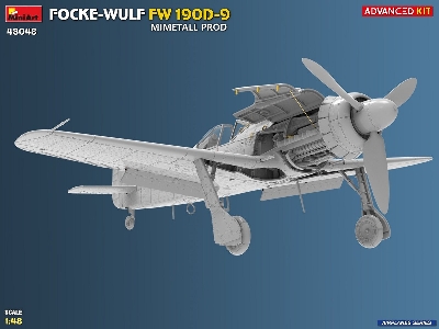 Focke Wulf Fw- 190 D-9 - Mimetall Produciotn (Advanced Kit) - zdjęcie 46