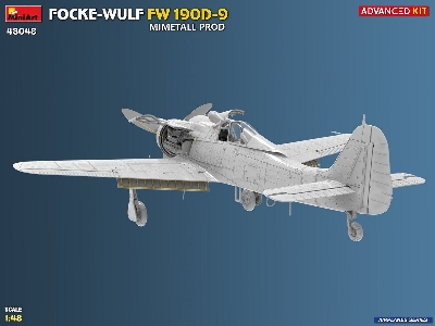 Focke Wulf Fw- 190 D-9 - Mimetall Produciotn (Advanced Kit) - zdjęcie 50