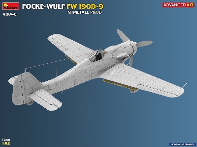 Focke Wulf Fw- 190 D-9 - Mimetall Produciotn (Advanced Kit) - zdjęcie 52