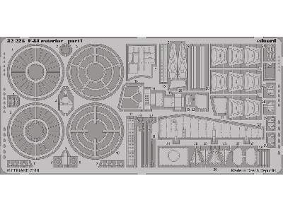  F-8J exterior 1/32 - Trumpeter - blaszki - zdjęcie 2